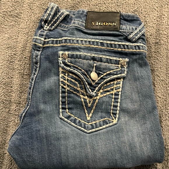 Vigoss jeans bootcut size 11/12 lenght 33 - Picture 1 of 7